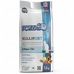 Forza10 REGULAR DIET 31/12 Форза сухой полнорационный гипоаллергенный корм для кошек, с рыбой