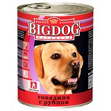 Big Dog консервы для собак Говядина с рубцом