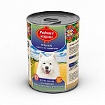 Родные корма консервы для собак Ягнёнок с рисом по-Кавказски