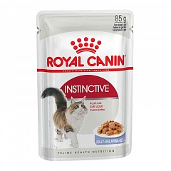 Royal Canin instinctive влажный корм для кошек старше 1 года, желе