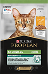 Pro Plan Sterilised Maintenance влажный корм для стерилизованных кошек с курицей, соус