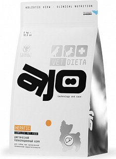 AJO VET DIETA Hepatic сухой корм для собак при хронической печеночной недостаточности