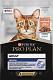 Pro Plan Indoor влажный корм для взрослых домашних кошек с лососем, соус