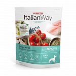  Italian Way сухой корм беззерновой, для собак малых пород, со свежей форелью и черникой, контроль веса и профилактика аллергии