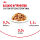 Royal Canin Indoor Sterilised влажный корм для взрослых стерил. домашних кошек, желе