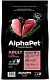 AlphaPet Superpremium сухой корм для кошек и котов крупных пород, утка и цыплёнок