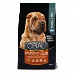 Farmina Cibau sensitive Фармина корм для взрослых собак с чувствительным пищеварением и аллергией средних и крупных пород