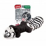  GiGwi ГиГви Игрушка для собак Енот с пищалками 24см, серия PLUSH FRIENDZ, арт. 75538