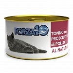 Forza10 Maintenance Al Naturale Форца10 влажный корм для кошек, тунец с куриной ветчиной 75г