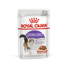 Royal Canin Sterilised влажный корм для стерилизованных кошек, соус