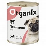 ORGANIX Органикс  консервы с телятиной для собак