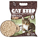 Cat Step Наполнитель древесно-комкующийся Wood Original