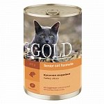 Nero Gold консервы консервы для пожилых кошек "Кусочки индейки"