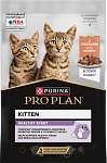 Pro Plan Healthy Start влажный корм для котят с лососем, соус
