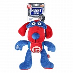 GiGwi Игрушка для собак "Собака" с пищалкой 28см, серия AGENT GIGWI, арт. 75465