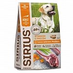 SIRIUS сухой корм премиум класса для взрослых собак, ягнёнок с рисом