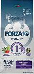 Forza10 Monodiet Sensitive Skin Medium Dog сухой корм для собак средних пород Анчоус