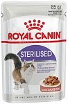 Royal Canin sterilised Влажный корм для стерилизованных кошек, соус