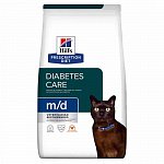 Hill's Diabetes Weight Management m/d Хиллс корм для кошек при диабете и ожирении
