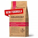 Grandor Грандорф ягненок с индейкой корм для собак средних и крупных пород от 1 года 