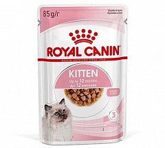 Royal Canin Kitten влажный корм для котят до 12 месяцев, соус