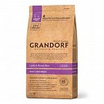 Grandorf Грандорф корм для собак крупных пород ягненок и рис