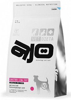 AJO VET DIETA Gastro Low Fat сухой корм для собак с пониженным содержанием жира при нарушениях пищеварения