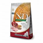 Farmina N&D Ancestral Grain корм для щенков средних и крупных пород, курица и гранат