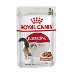 Royal Canin instinctive влажный корм для кошек старше 1 года, соус