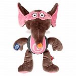  GiGwi ГиГви Игрушка для собак "Слон" с пищалкой 28см, серия AGENT GIGWI, арт.75477 