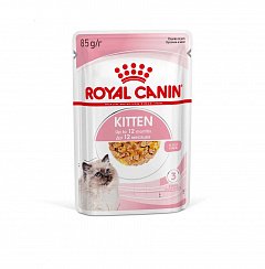 Royal Canin Kitten влажный корм для котят до 12 месяцев, желе