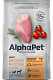 AlphaPet Monoprotein сухой корм для собак средних и крупных пород Индейка