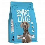 Smart Dog корм для взрослых собак, с лососем и рисом