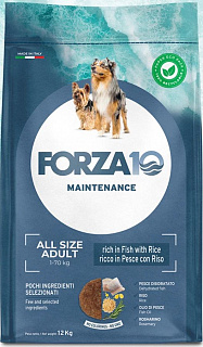 Forza10 Maintenance All Size Adult сухой корм для собак всех пород Рыба и рис