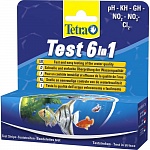 Tetra Test 6in1 тесты для пресной воды 25 полосок