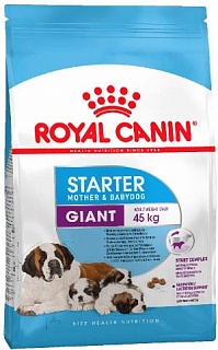 Royal Canin Giant starter корм для щенков до 2-х месяцев, беременных и кормящих сук
