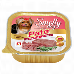 Smolly Dog Pate паштет для собак Телятина с языком