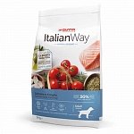  Italian Way сухой корм безглютеновый, для собак с чувствительной кожей, лосось и сельдь