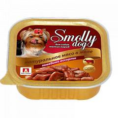 Smolly Dog консервы для собак Говядина ассорти