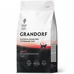 Grandorf VET HEPATIC корм для кошек при печеночной недостаточности
