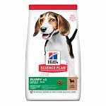 Hill's Science Plan Хиллс сухой корм для щенков средних пород, ягненок и рис