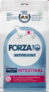 Forza10 Intestinal Active Mini/Toy сухой корм для собак мелких пород при заболеваниях ЖКТ