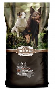 Breeder's Way Ideal 22/11 сухой корм для собак Лосось с рисом
