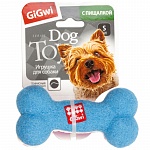 GiGwi Игрушка для собак Кость малая с пищалкой 11см, серия CATCH & FETCH