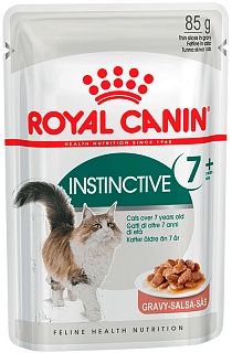 Royal Canin instinctive +7 влажный корм для кошек, соус